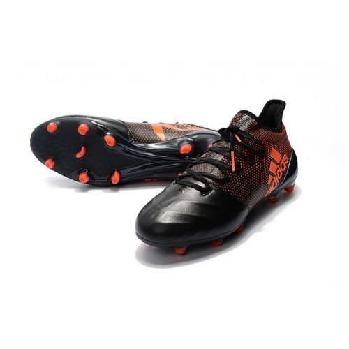 fodboldstøvler Adidas X 17.1 FG - Sort Orange_10.jpg